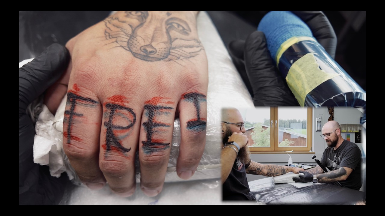 Mini Tattoo Kurs - 1,5 Stunden Realtime Tätowieren - Tattoodoku
