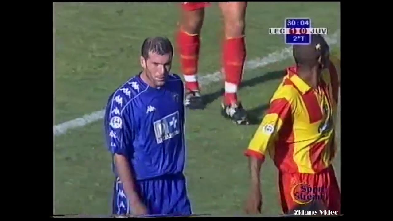 Zidane vs Lecce (1999-00 Serie A 4R)