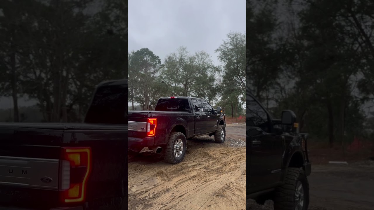 2019 F-250 Tuned and deleted on 37in mud grapps