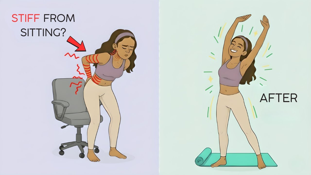 🧘‍♀️ Beginner Yoga Stretch for Instant Pain Relief & Flexibility