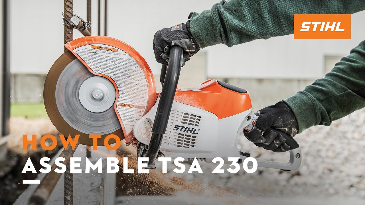 How to Assemble: TSA 230 | STIHL Tutorial