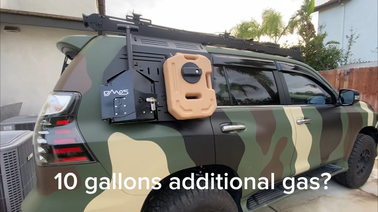 Prinsu side panels for GX460 Overland build 