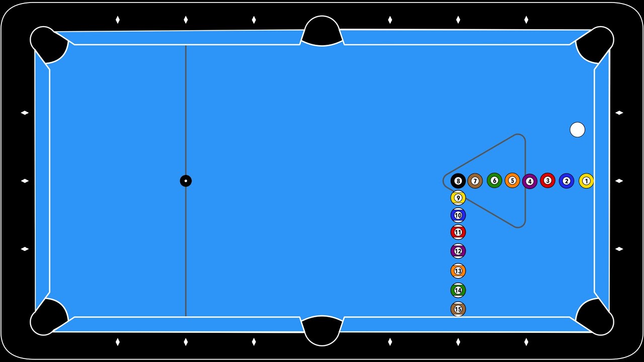 Billiards Practice | L-drill with explanation