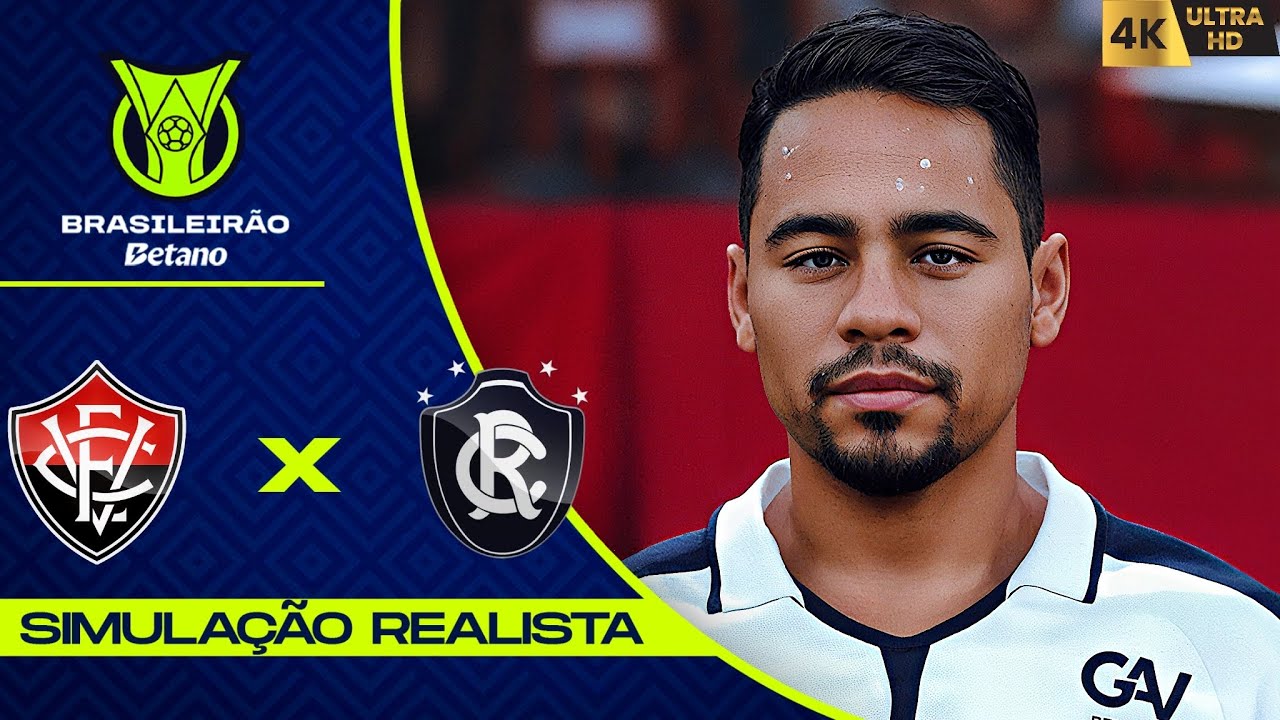 Vitória vs Remo | Brasileirão 2026 | 1 Rodada | Simulação 4K60FPS Realista | Gogosz Patch.