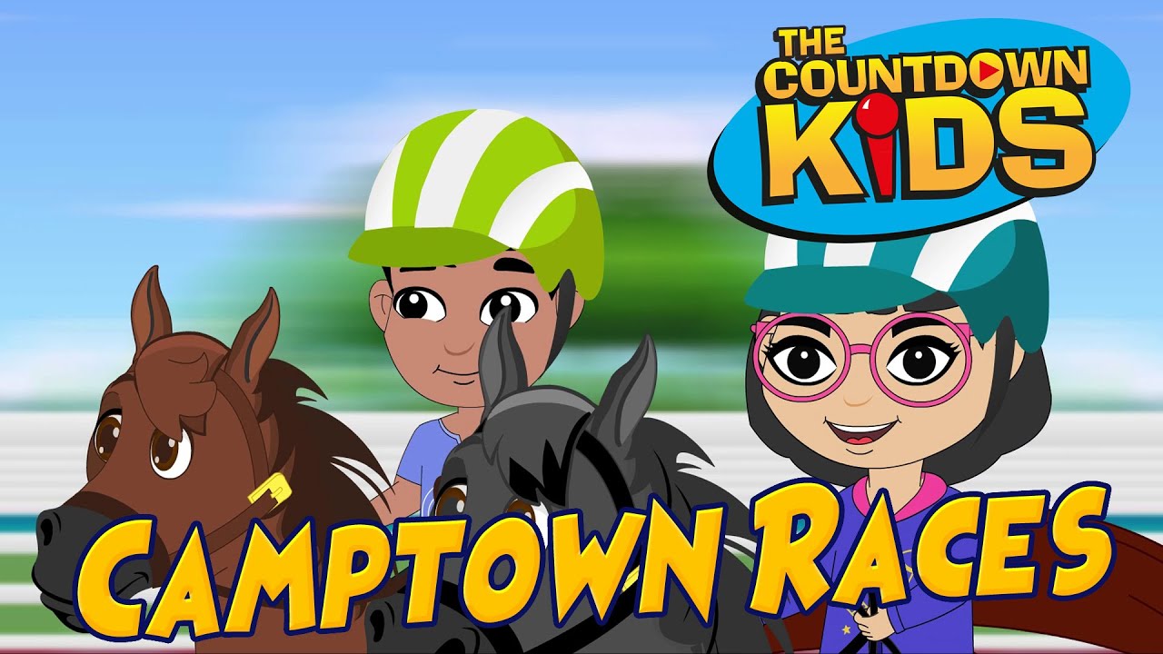 Camptown Races - The Countdown Kids | Kids Songs & Nursery Rhymes | Lyrics Video