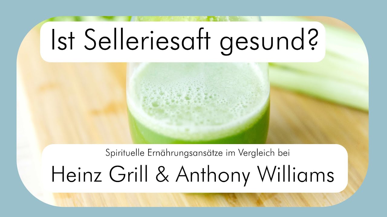 Heinz Grill & Anthony Williams spirituelle Ernährungsansätze im Vergleich