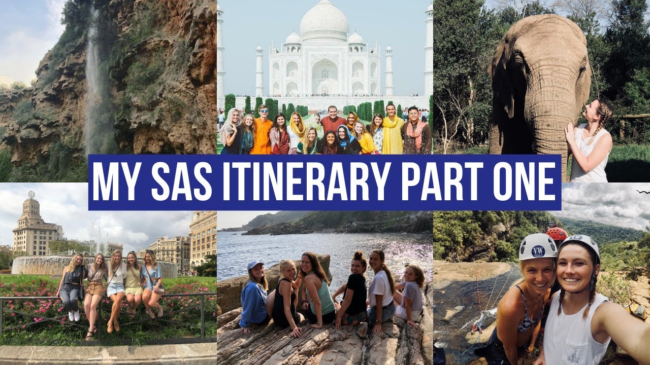 SAS ITINERARY PART ONE | SEMESTER AT SEA