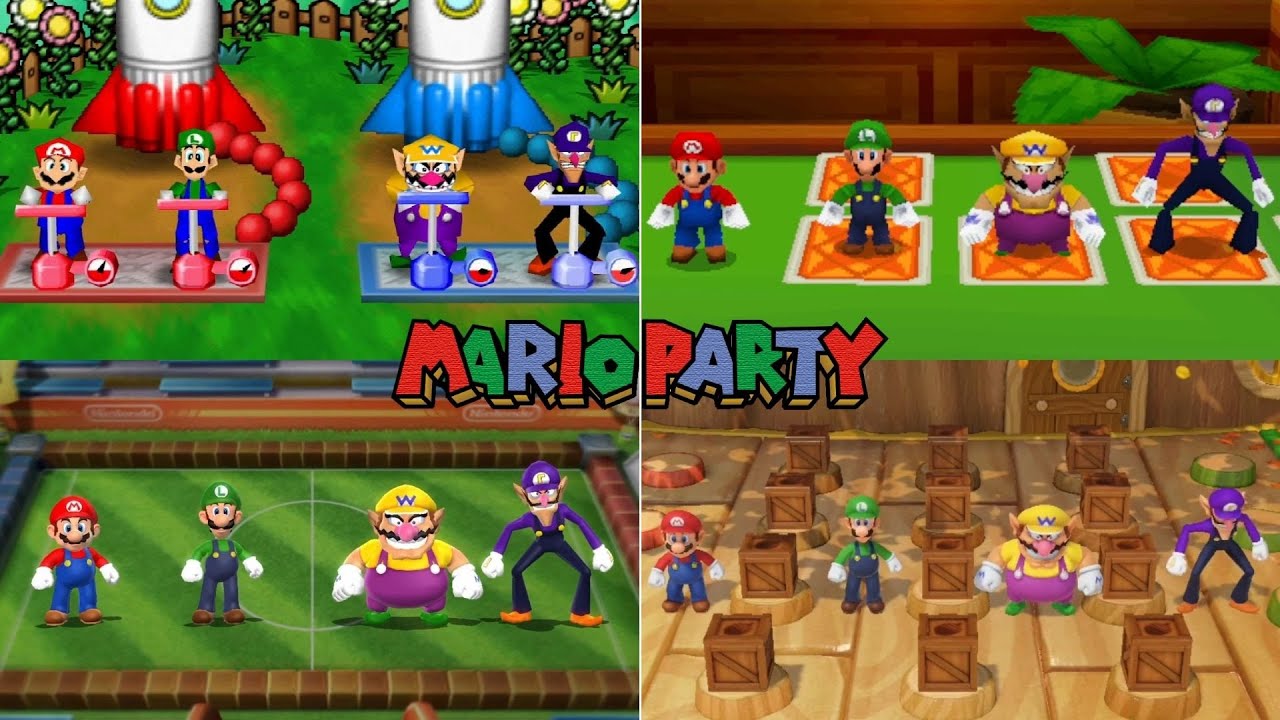 Mario Party Series // Mario & Luigi VS Wario & Waluigi [2000-2018]