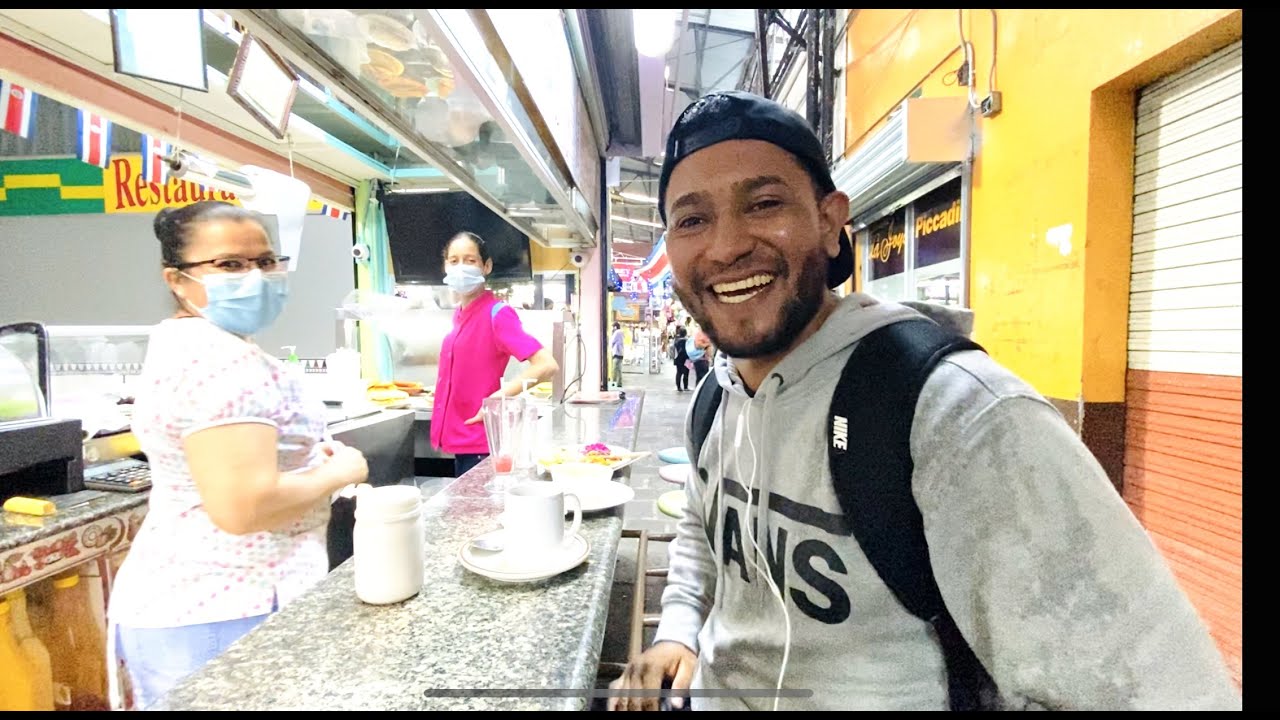 El Famoso Mercado Central de San Jose y su Deliciosa Comida Tica  | Costa Rica