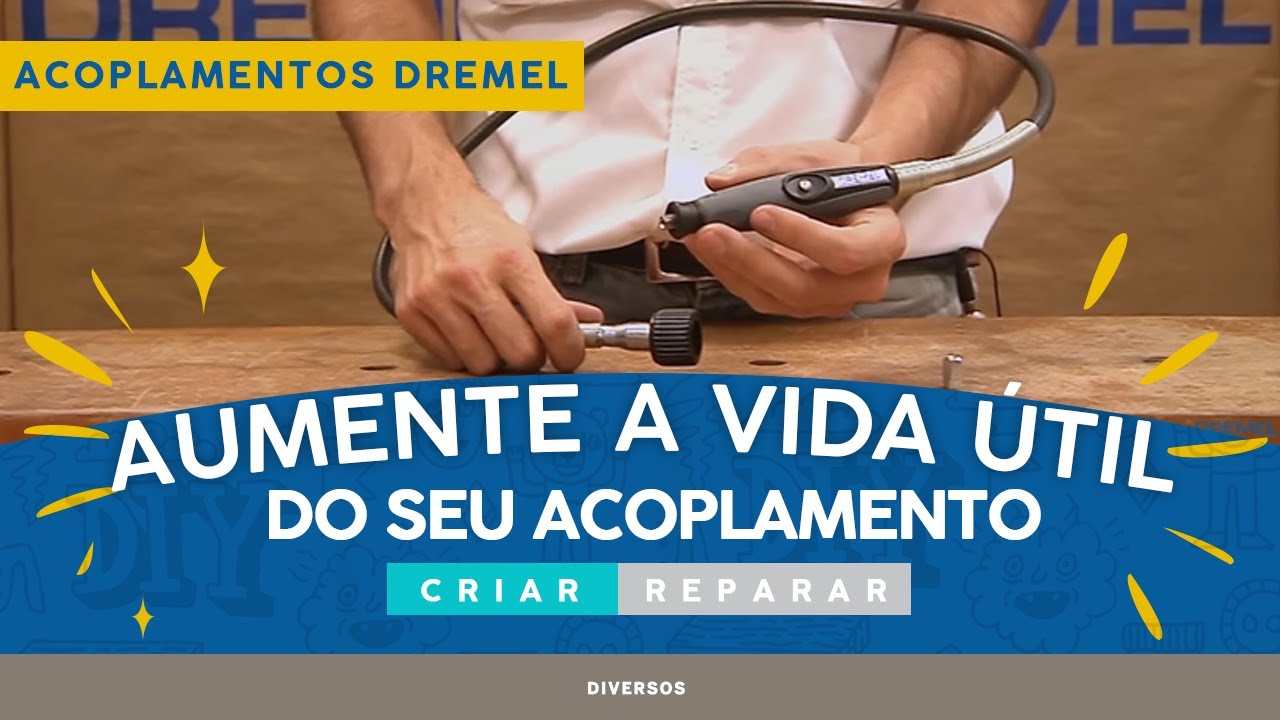 Como conservar seu eixo flexível para micro retífica Dremel | Tirando Dúvidas