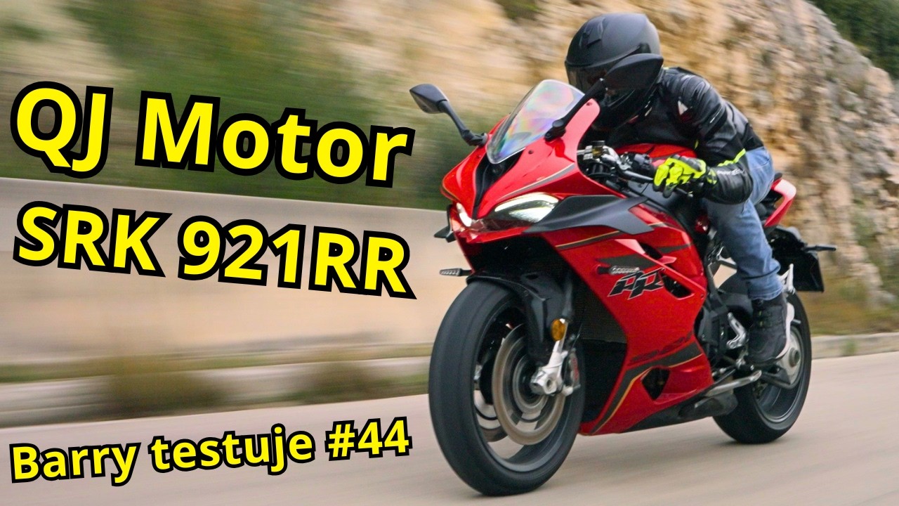 QJ Motor SRK 921 RR | Pierwsza jazda! Test premierowy, ujęcia pov, opinia, cena