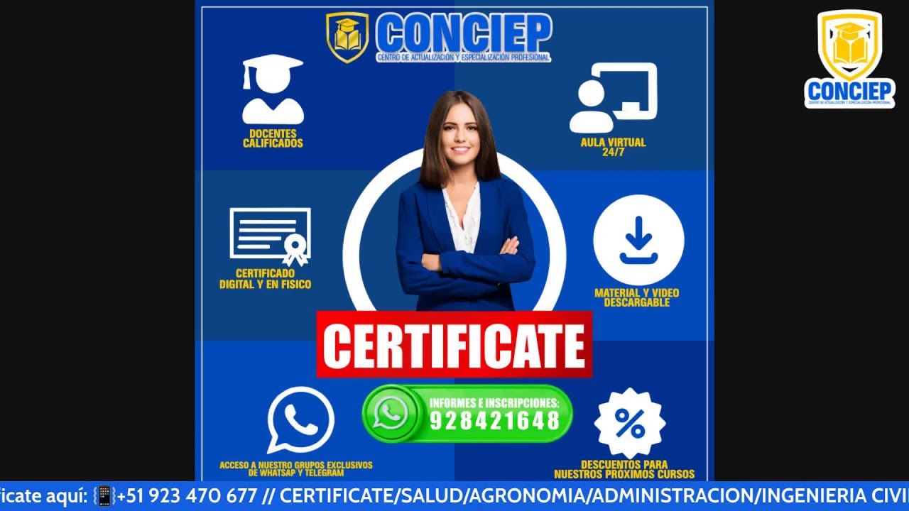 📚𝗖𝗨𝗥𝗦𝗢 :ELABORACIÓN DE EXPEDIENTES TÉCNICOS DE PROYECTOS PRODUCTIVOS Y SOCIALES INVIERTE.PE📚