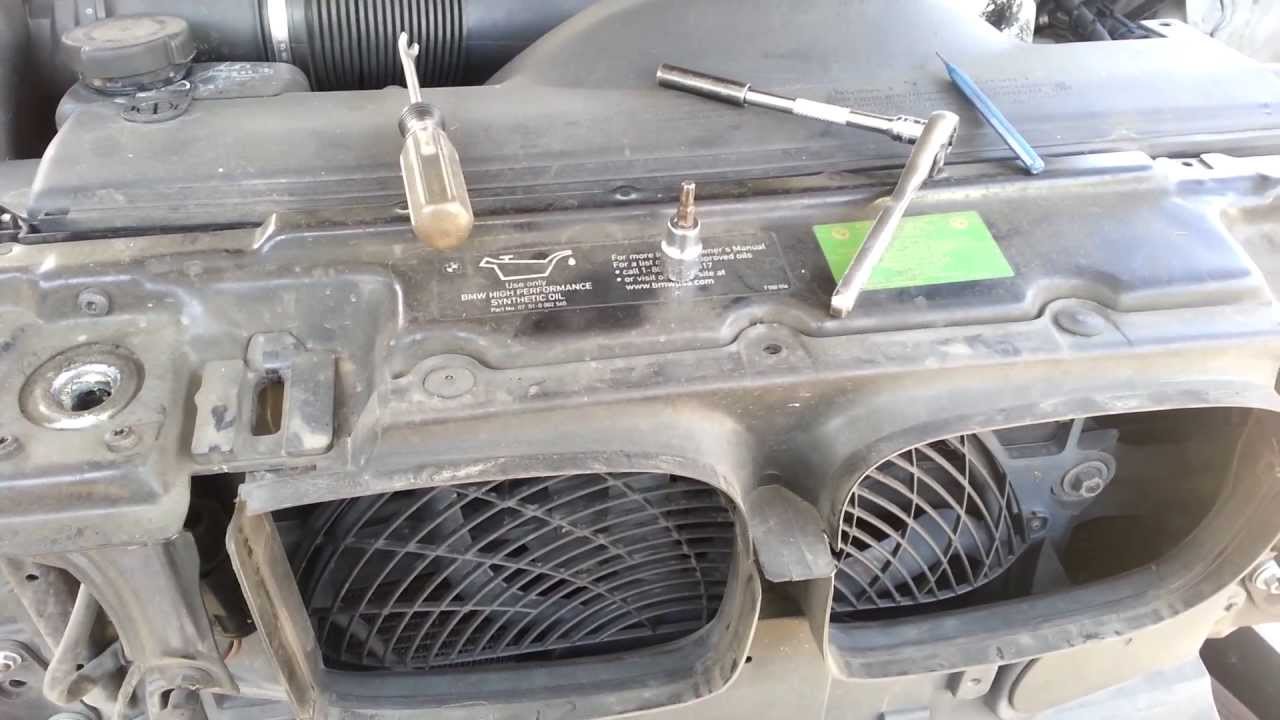 How to remove hood lock latches on BMW E39 5-Series