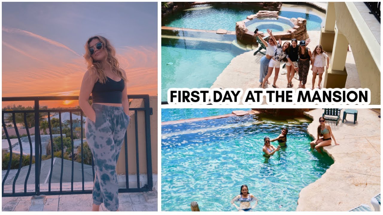 FIRST DAY AT THE MANSION | VLOG 