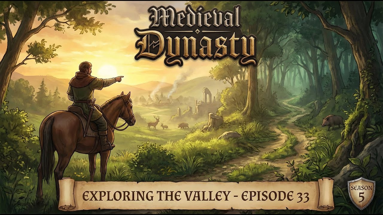 Medieval Dynasty - Exploring the Valley (Episode 33, Season 5)