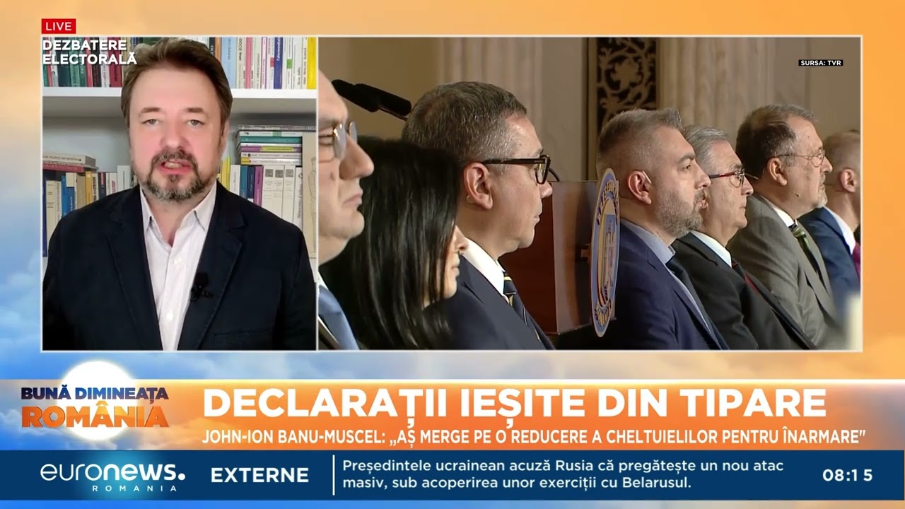 ANALIZĂ Cine a câștigat a doua dezbatere prezidențială. Cristian Pîrvulescu: Fără greșeli majore