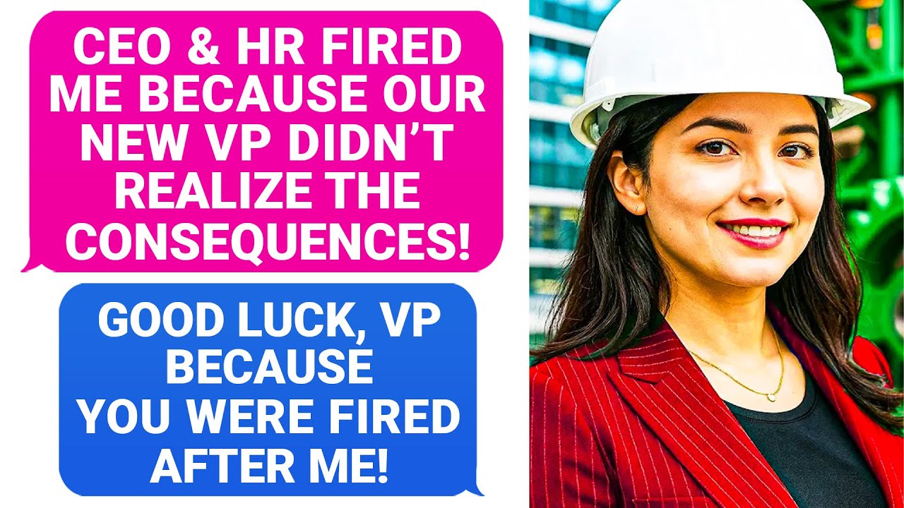 CEO & HR Fired Me Because Our New VP Didn’t Realize The Consequences! Boss, You Were FIRED Too! r/EP