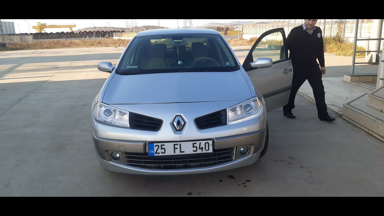 MEGANE 2 GÜNDÜZ FARI VE KAYAR LED UYGULAMASI..