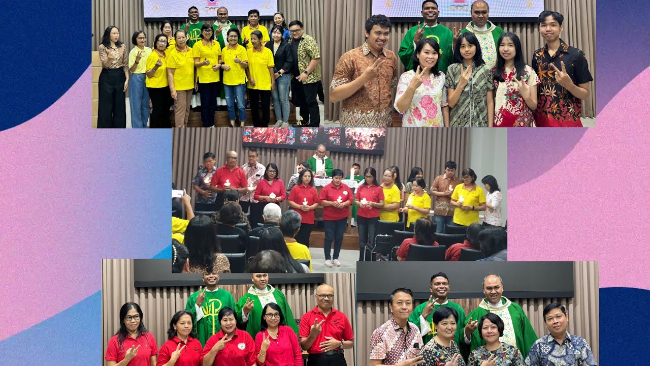 MISA PELANTIKAN PENGURUS SSV. Bersama : Ptr. Nugroho Krisusanto SSCC & Ptr. Gabriel Laba Badin SSCC.