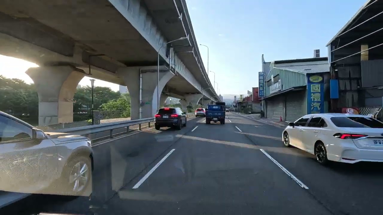 New Taipei City street view 新北市街景路程-新莊到板橋-20241128-2