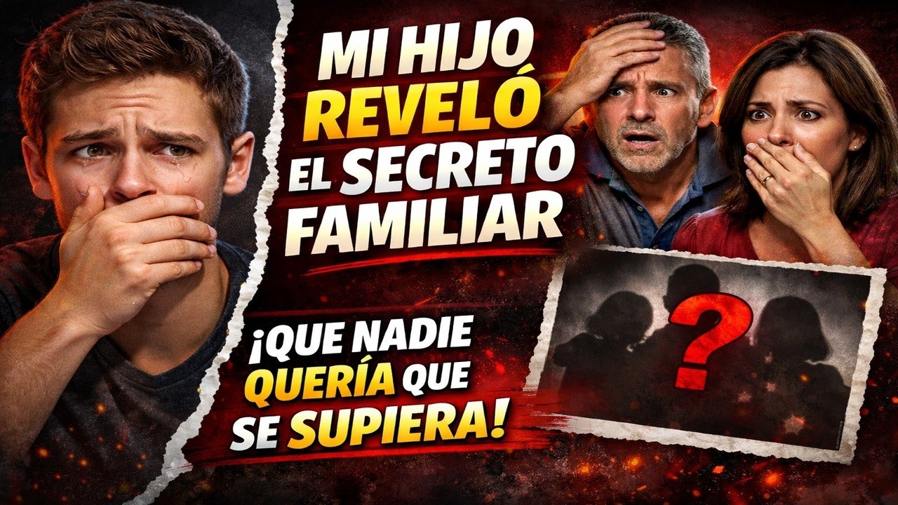 MI HIJO REVEL&Oacute; EL SECRETO FAMILIAR QUE NADIE QUER&Iacute;A QUE SE SUPIERA!