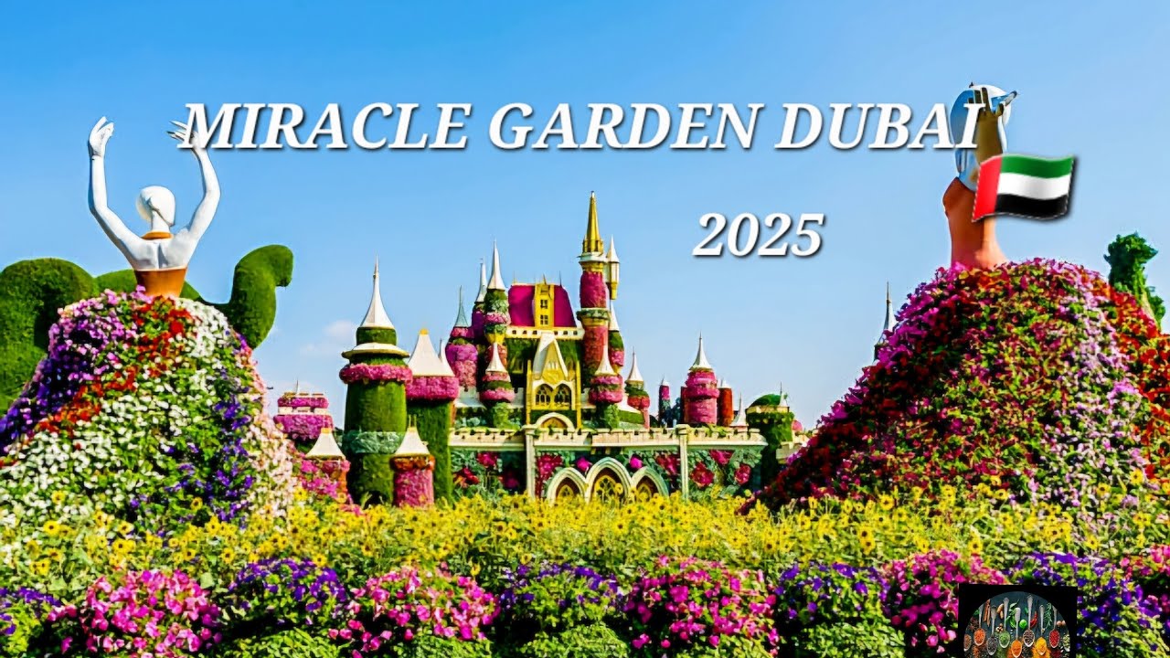MIRACLE GARDEN DUBAI PART 2 NEW SEASON 2025|| DUBAI🇦🇪 @homeskitchenuae5009 #dubai #trending #fypシ゚
