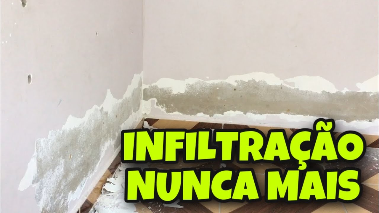 COMO TRATAR PAREDE COM INFILTRAÇÃO