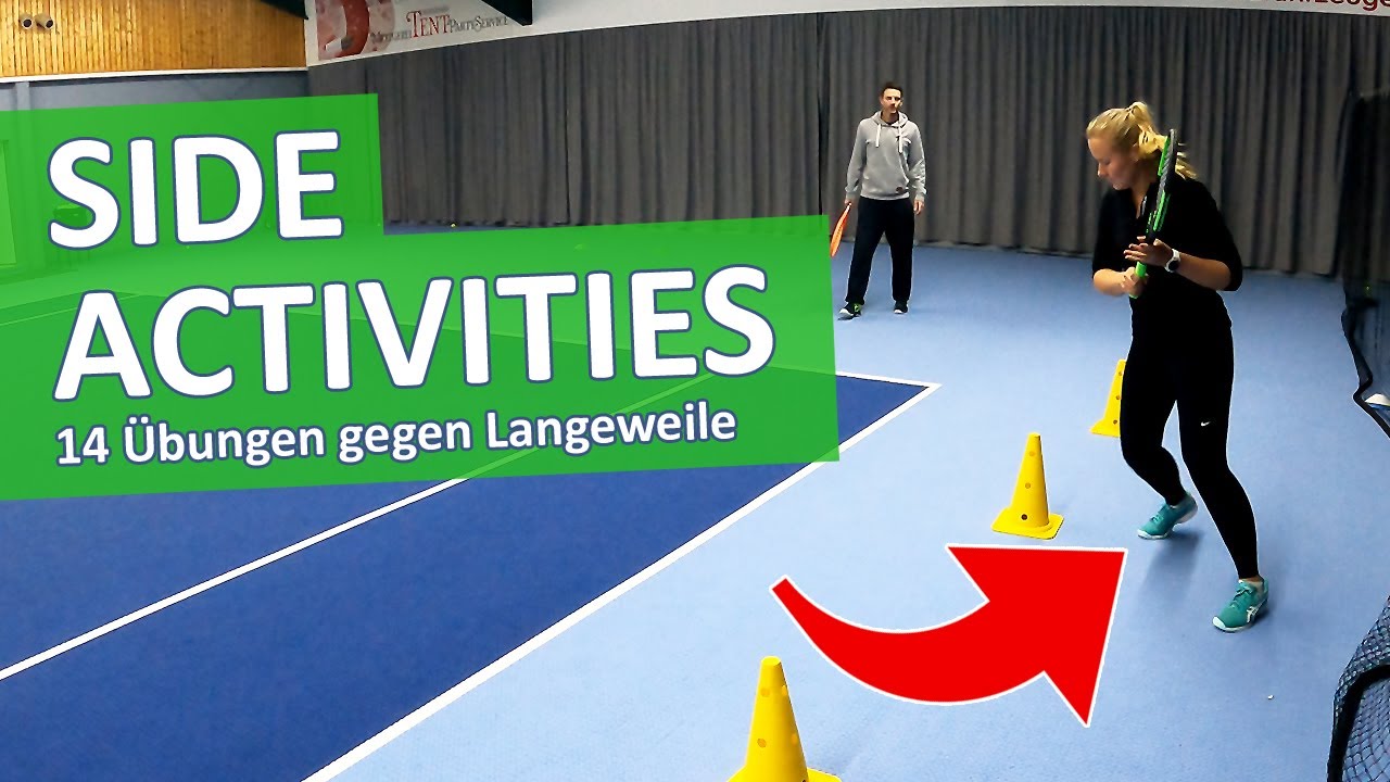 Tennis Gruppentraining | 14 &Uuml;BUNGEN f&uuml;r Side-Activities | Nie mehr Langeweile in Deinem Training!