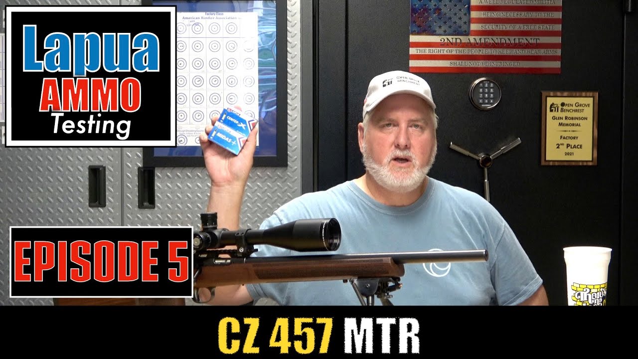 Improve Accuracy by finding the Best Ammo for the CZ457 MTR: Lapua Episode 5
