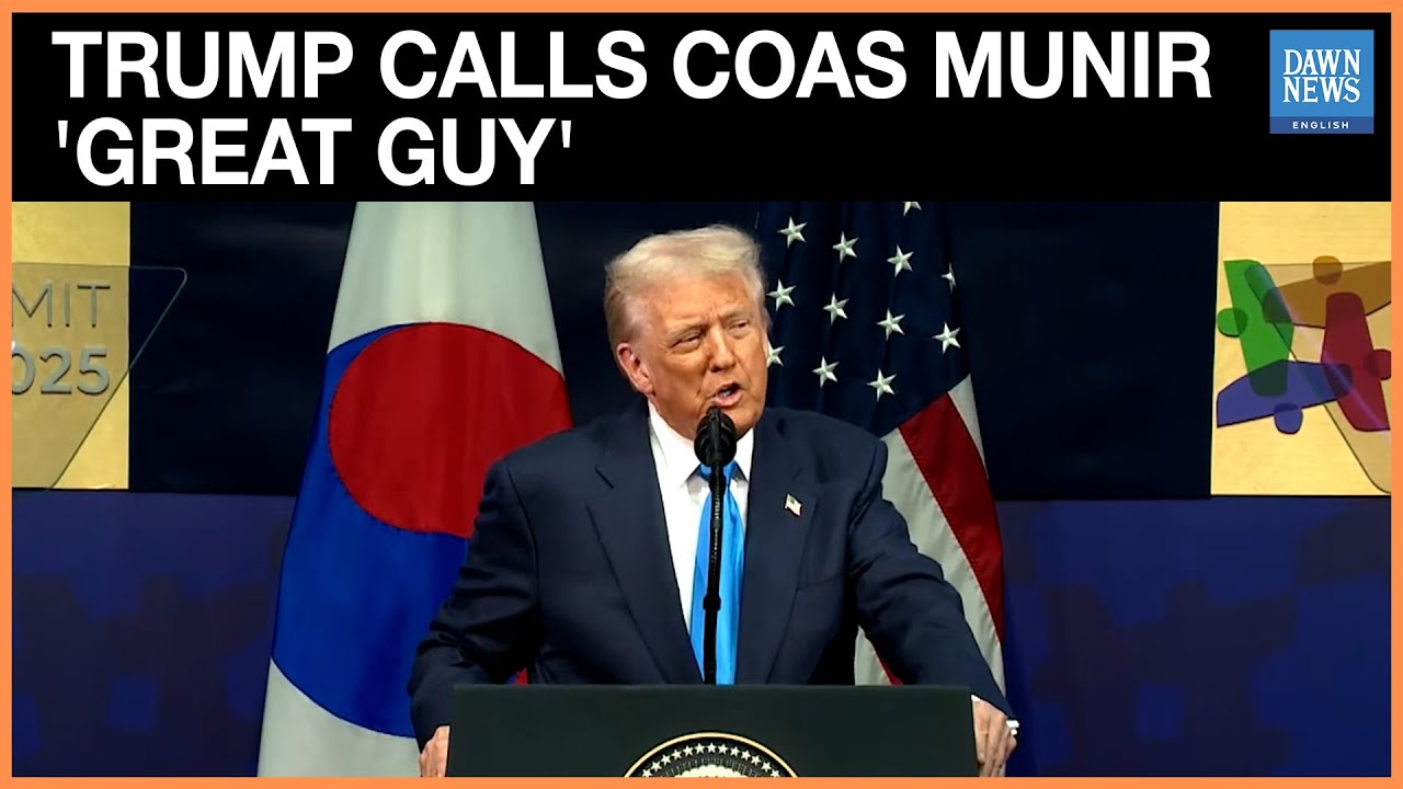 &lsquo;Great guys&rsquo;: Trump Praises PM Shehbaz, COAS Munir | Dawn News English