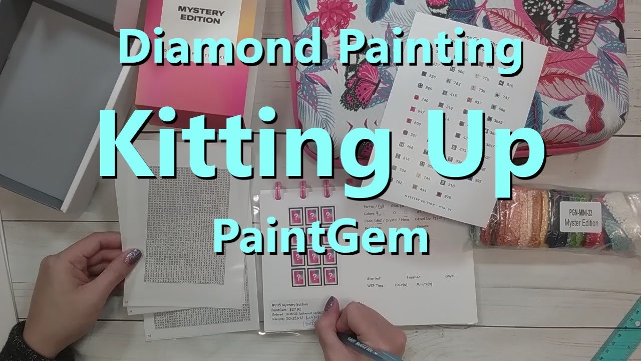 Diamond Painting Kitting Up - Paint Gem