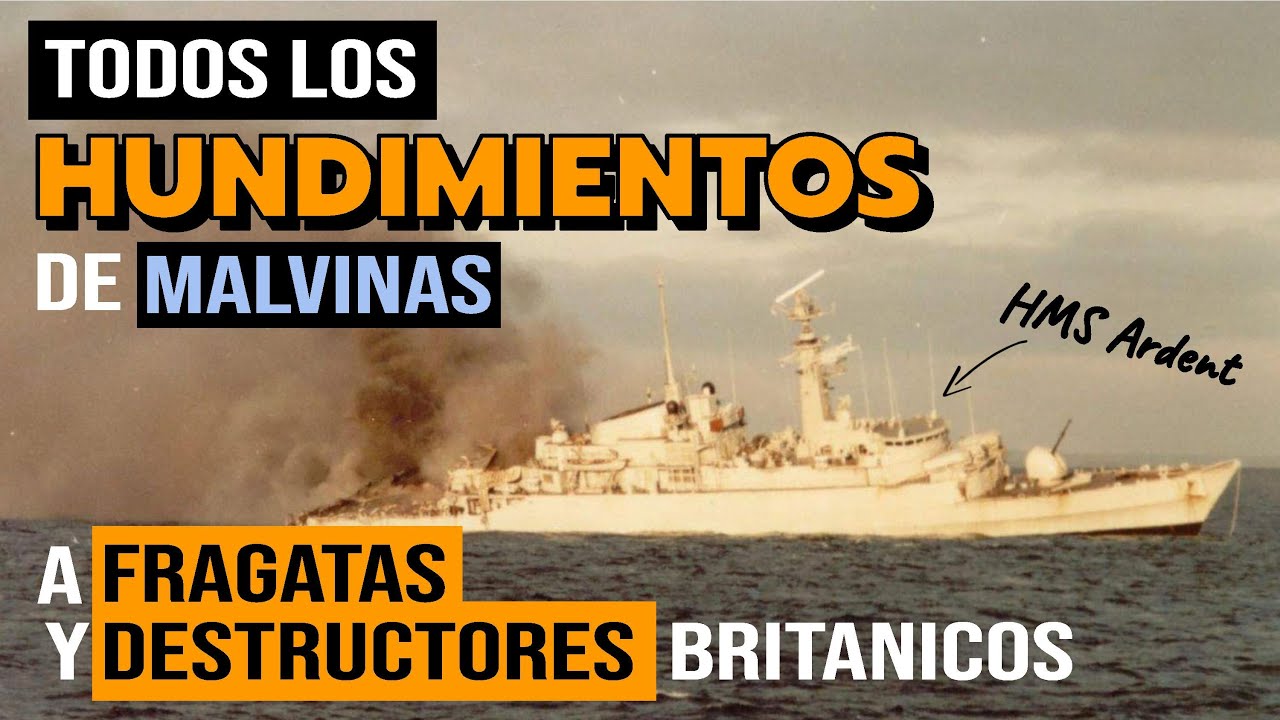 Fragatas y Destructores Britanicos en Malvinas: Lo que le paso a cada uno