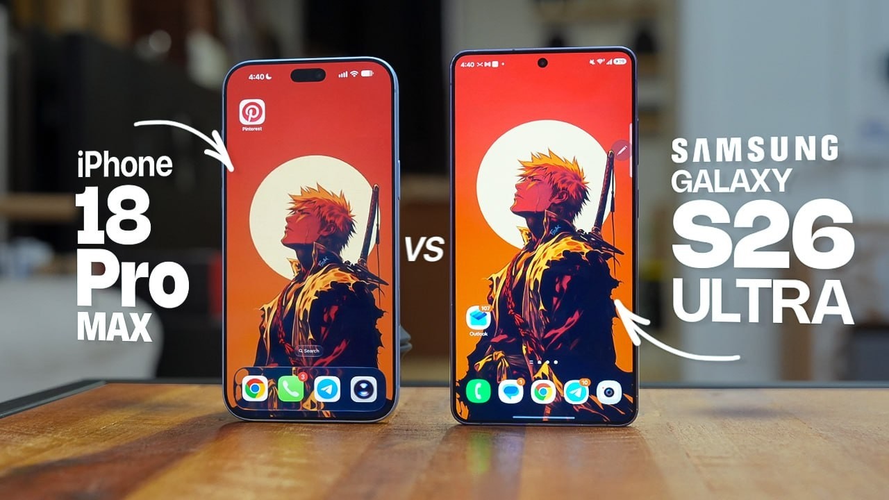 iPhone 18 Pro Max vs Samsung Galaxy 26 Ultra: is it Even a Competition?