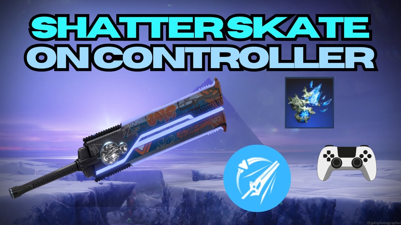 Easy and Quick Guide on How to Shatter Skate on Controller | Destiny 2