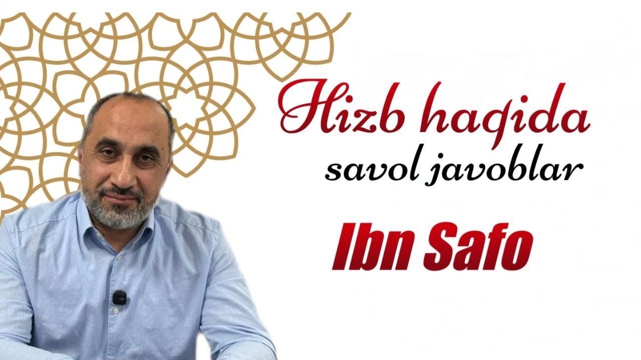 #IBN #SAFO #AKAMIZGA #AJOYIB #SAVOLLAR 20.01.2026. kungi suhbat