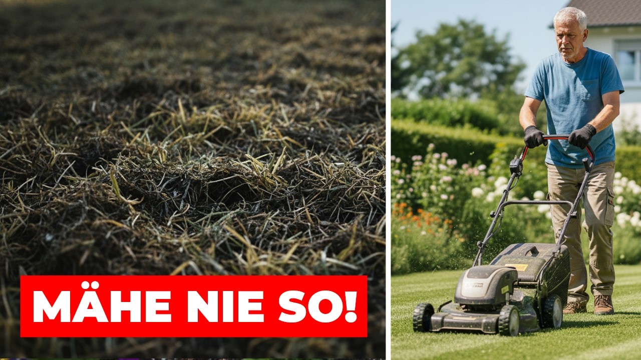 Diese 4 Fehler ruinieren deinen Rasen – und du machst sie wahrscheinlich auch!