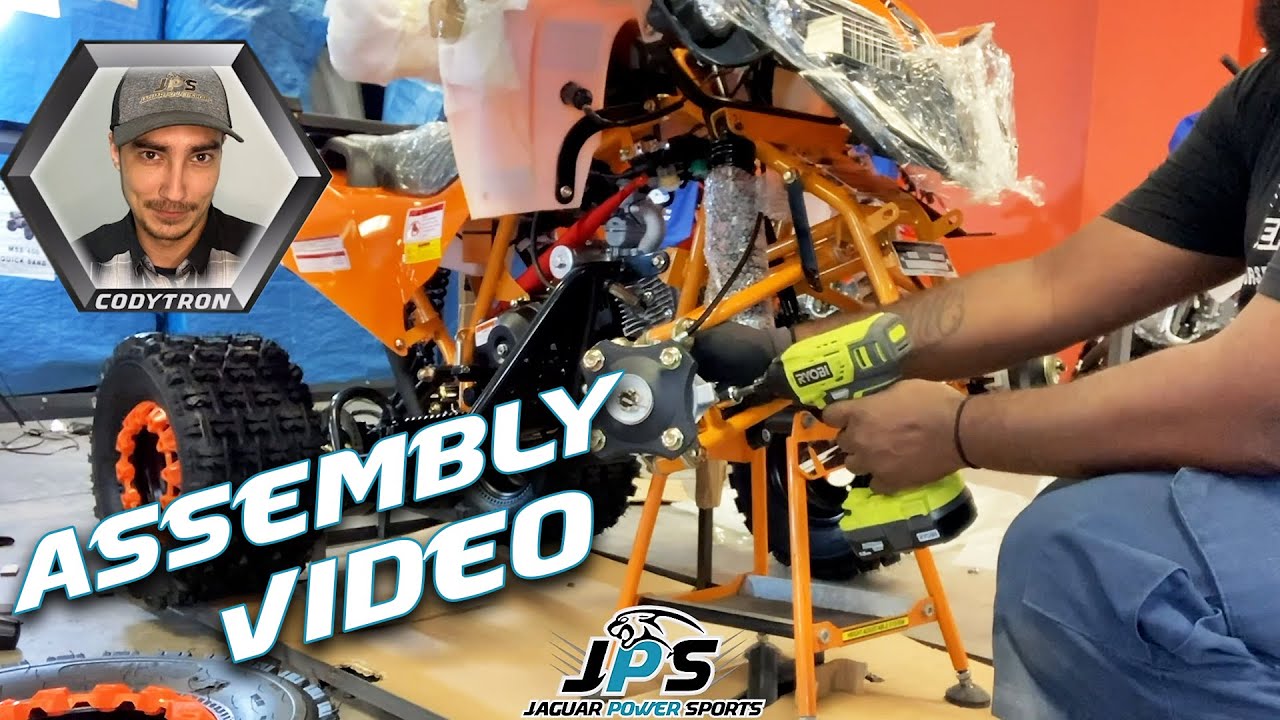Assembly Video for the 125cc ATV from Jaguar Power Sports [EASY STEP BY STEP HOW TO VIDEO]