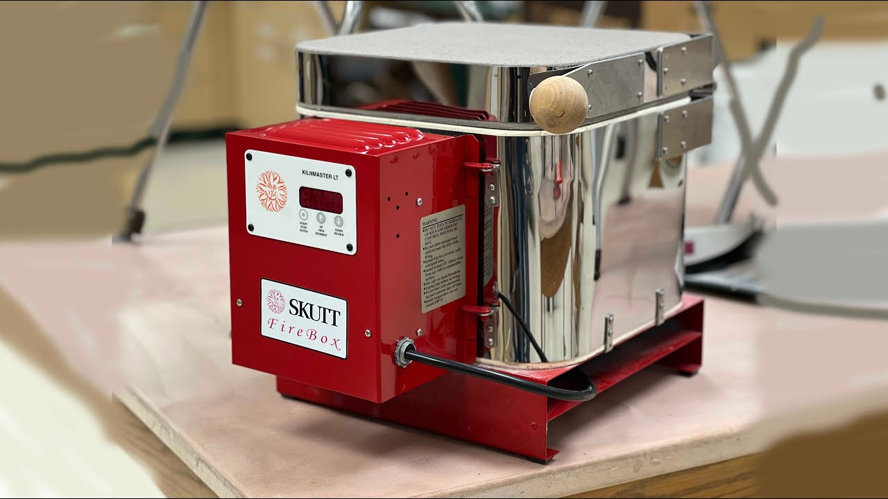 Unboxing a Skutt Firebox Tiny Test Kiln!
