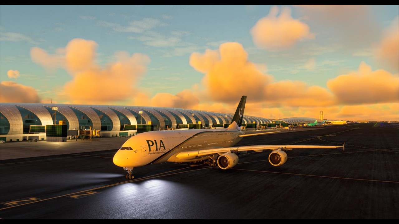 Pakistan International (PIA) flight from Dubai (OMDB) to Kuwait (OKKK)