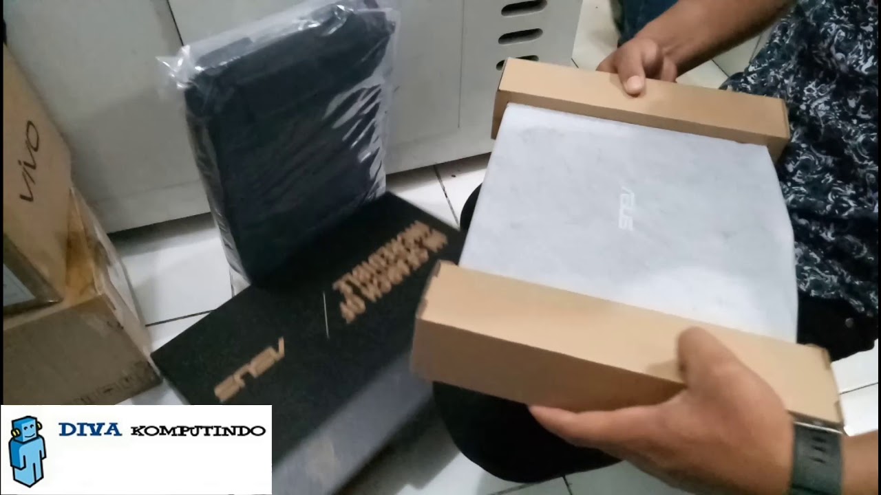 Unboxing,  laptop ASUS X441UA,  (BLACK)  Dani divakomp