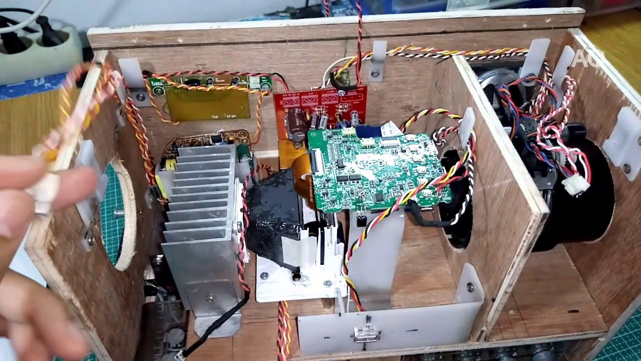 Modifikasi YG300 detail koneksi (Full Skema) Testing sebelum dicat total