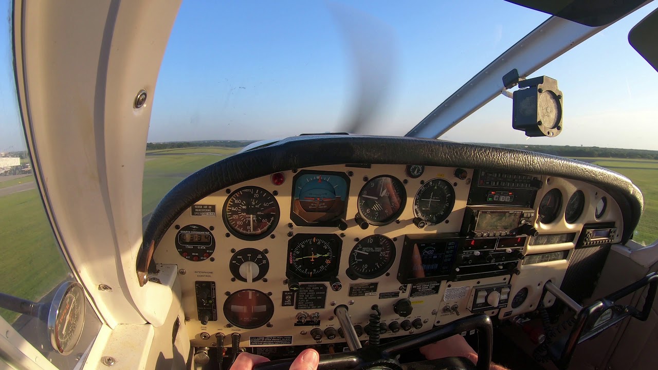 Last Solo Flight in the Cherokee 235 in 4k!