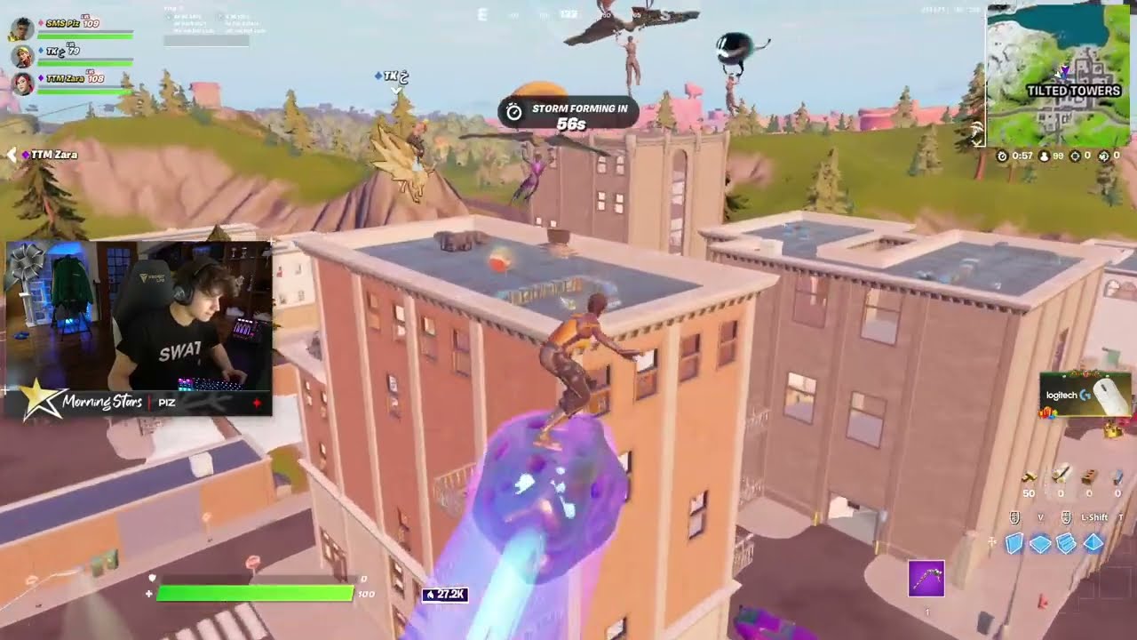 Sono il Re di Pinnacoli Pendenti - fortnite