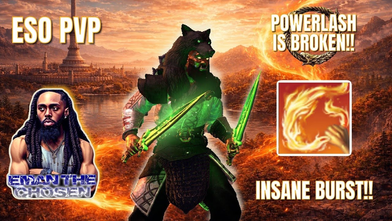ESO PVP: POWER LASH IS BROKEN!! PURE DK PVP LIVESTREAM!!
