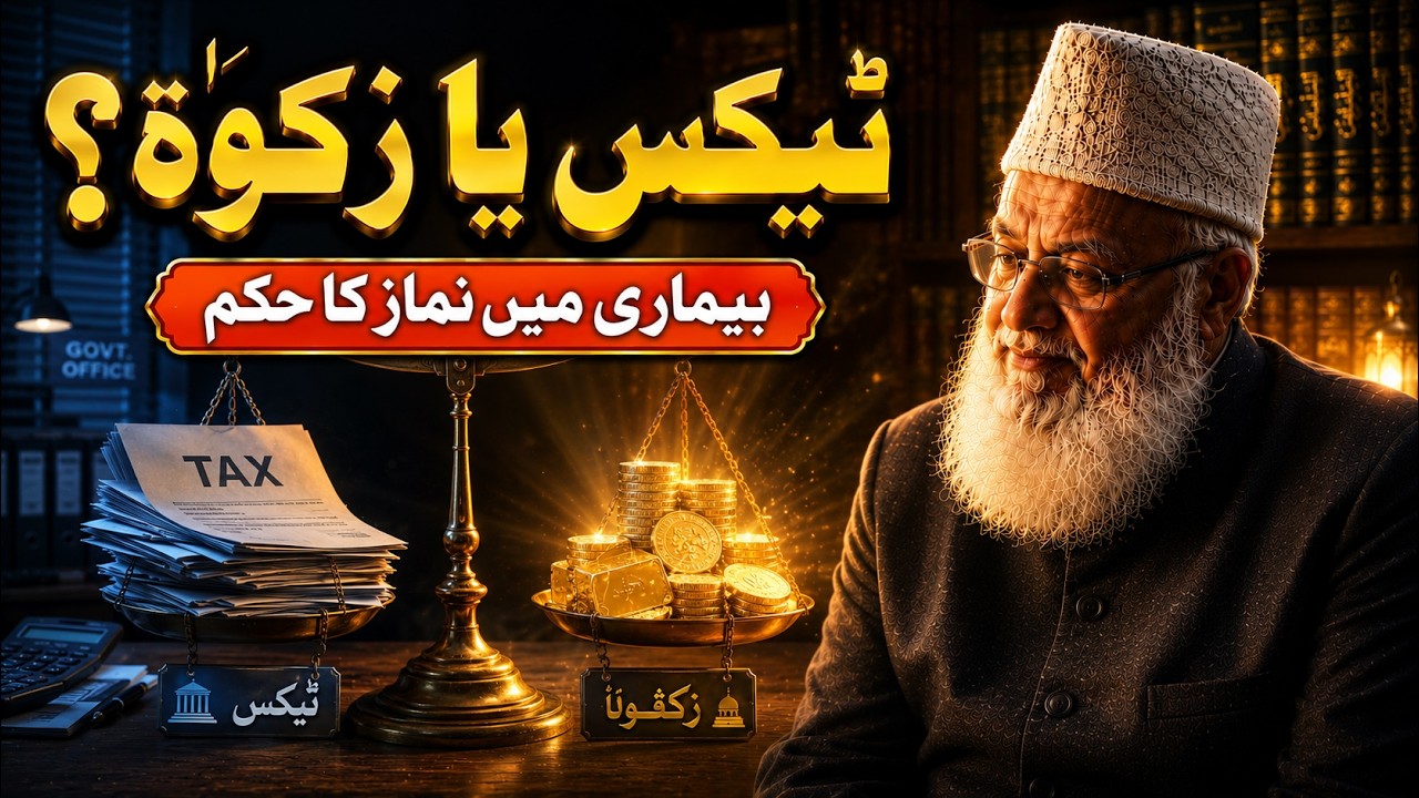 Islamic Solutions: Zakat vs Tax, Funeral Bid’ah, & Health Rules for Prayer | مولانا محمد یوسف خان