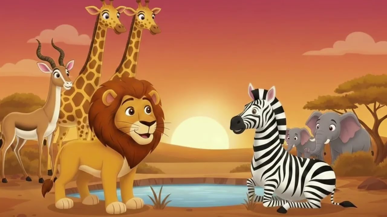 Aslan Cesur ve Zebra Lina'nın Hikayesi