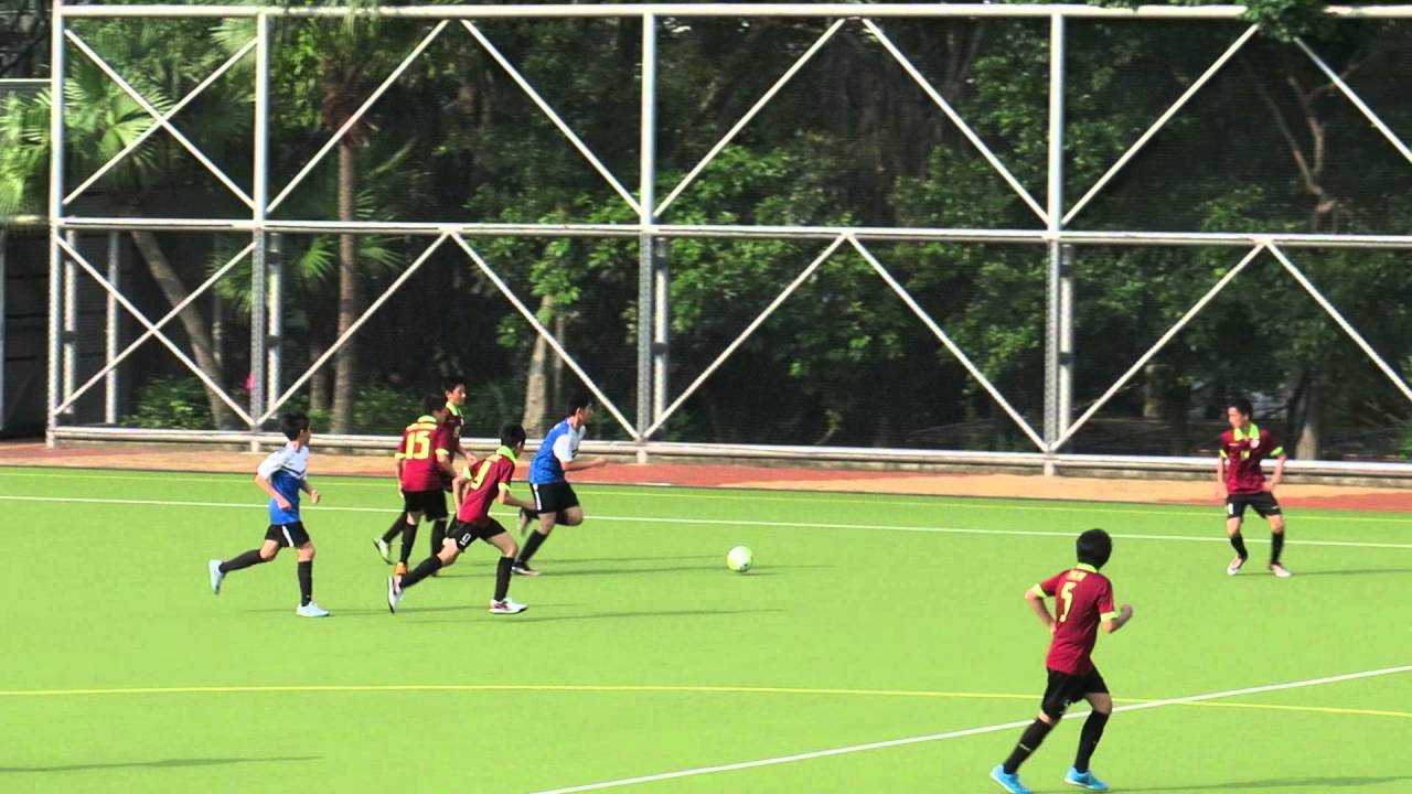 鄧鏡波vs陳瑞祺(2016.5.4.D3K1學界足球丙組四強)精華