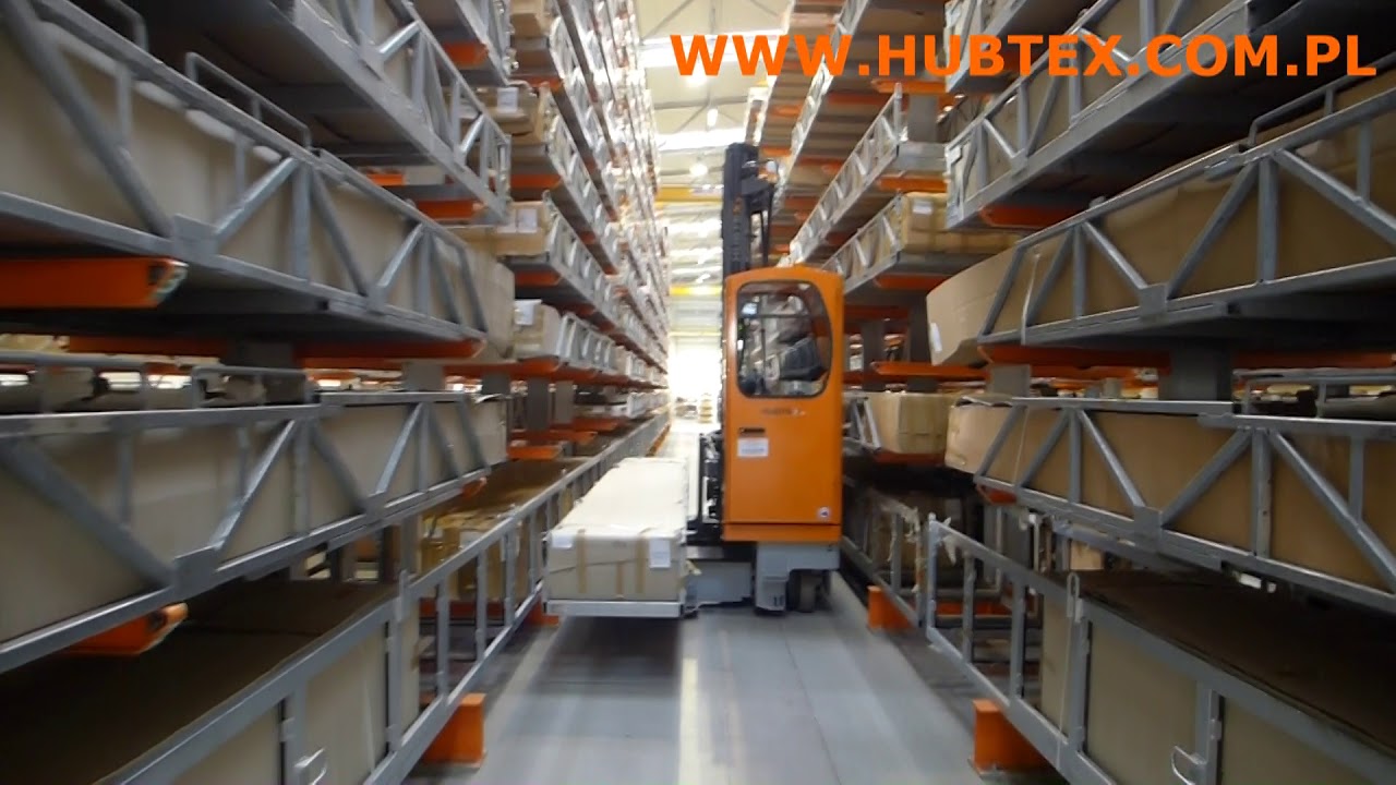 Akumulatorowy wózek widłowy wielokierunkowy HUBTEX typ MQ 30