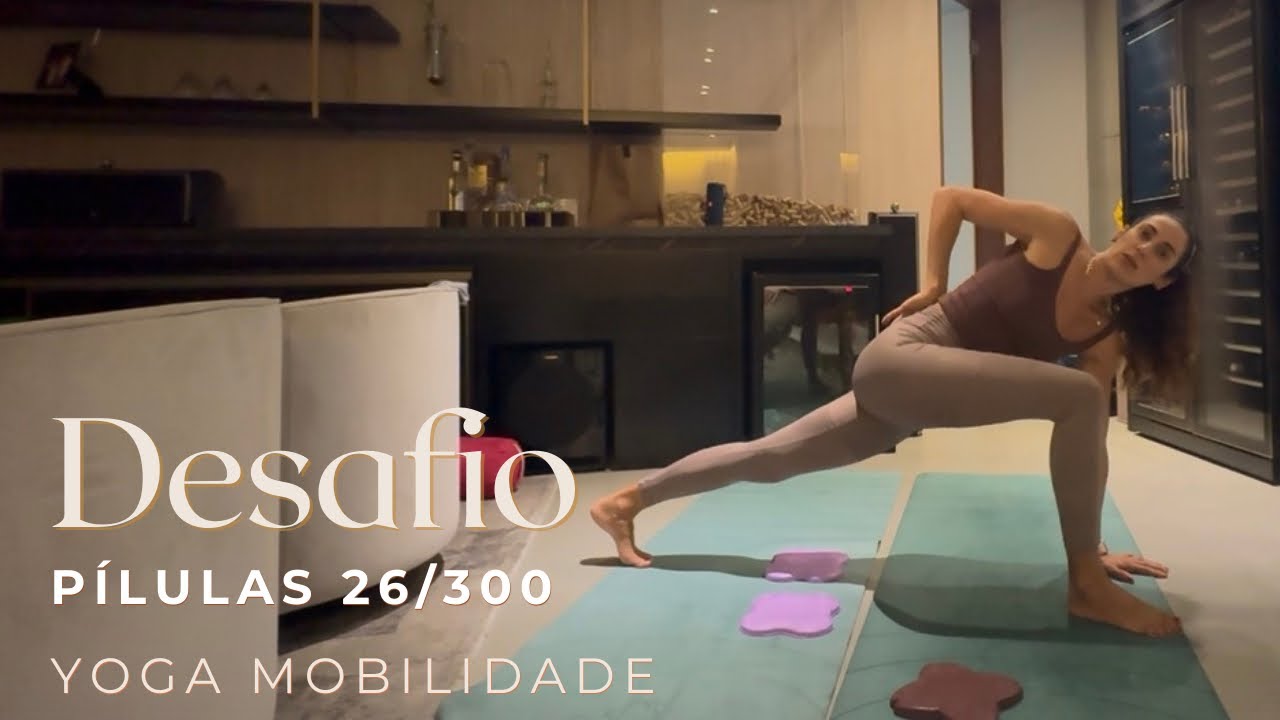 Yoga 8 minutos (mobilidade e respiração).