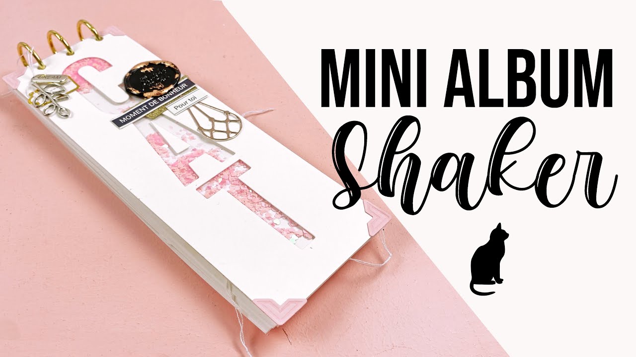 SCRAPBOOKING {TUTO} MINI ALBUM SHAKER facile à faire  spécial ZIBULINE I LYDILLE I